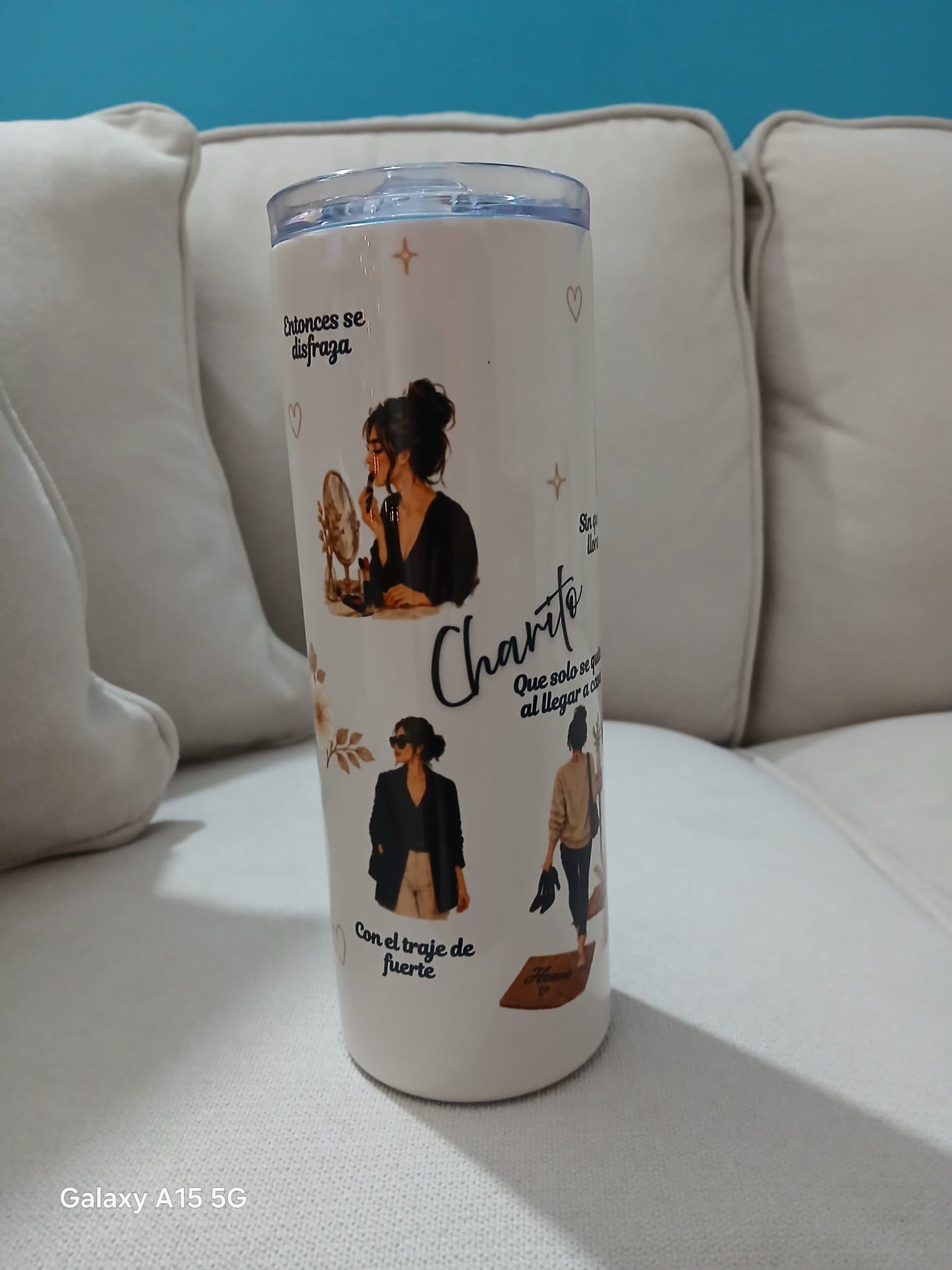 20oz Tumbler - A la niña que fui | Insulated Stainless Steel Tumbler