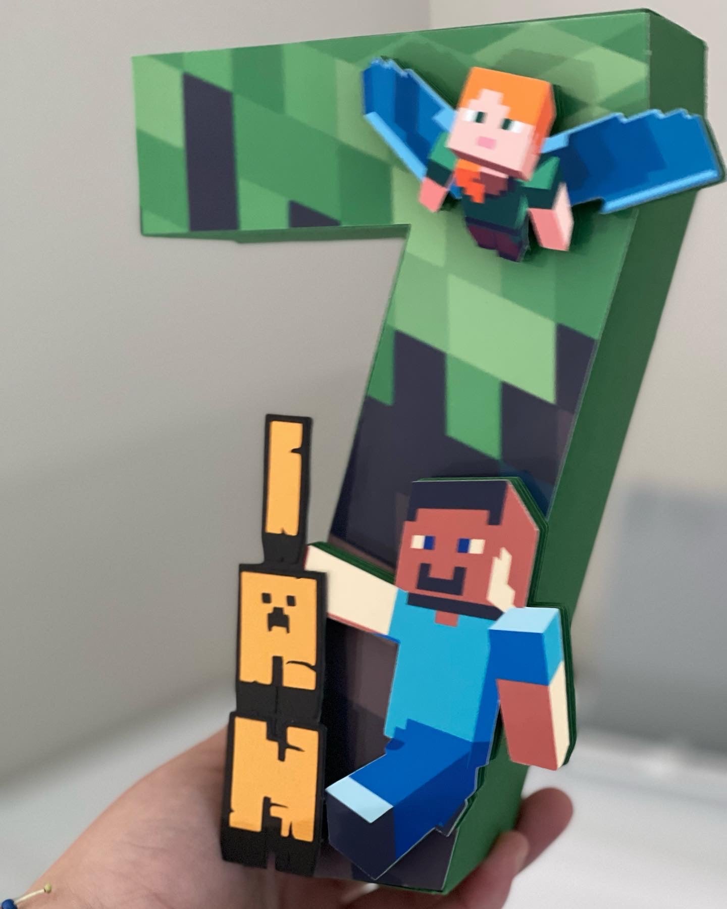 NÚMEROS 3D PERSONALIZADOS