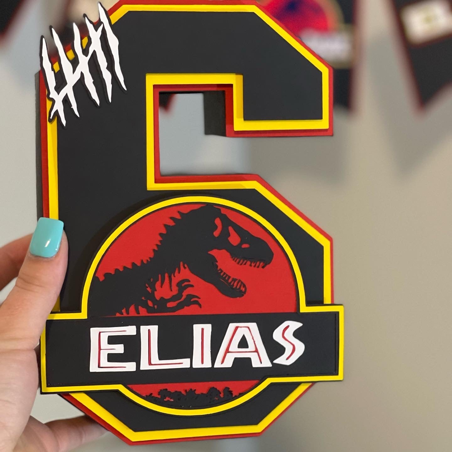 NÚMEROS 3D PERSONALIZADOS