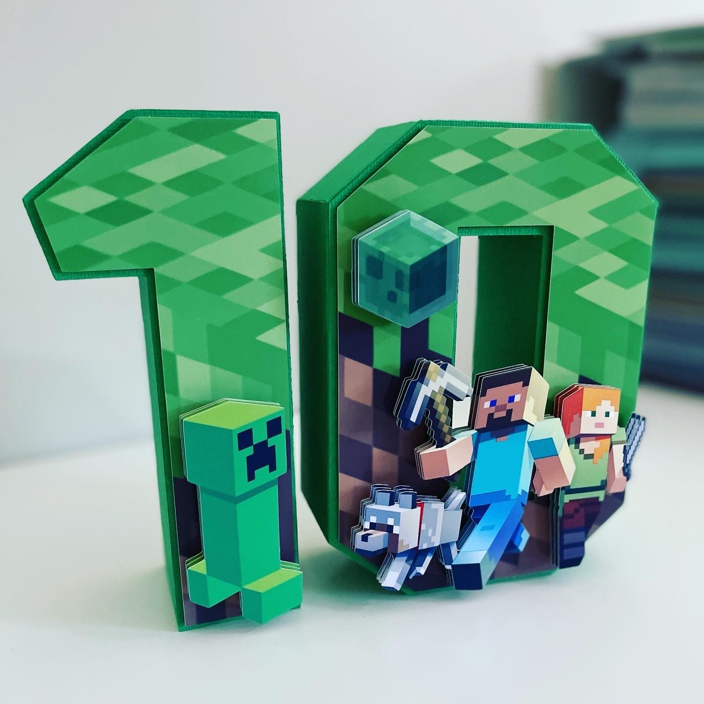 NÚMEROS 3D PERSONALIZADOS