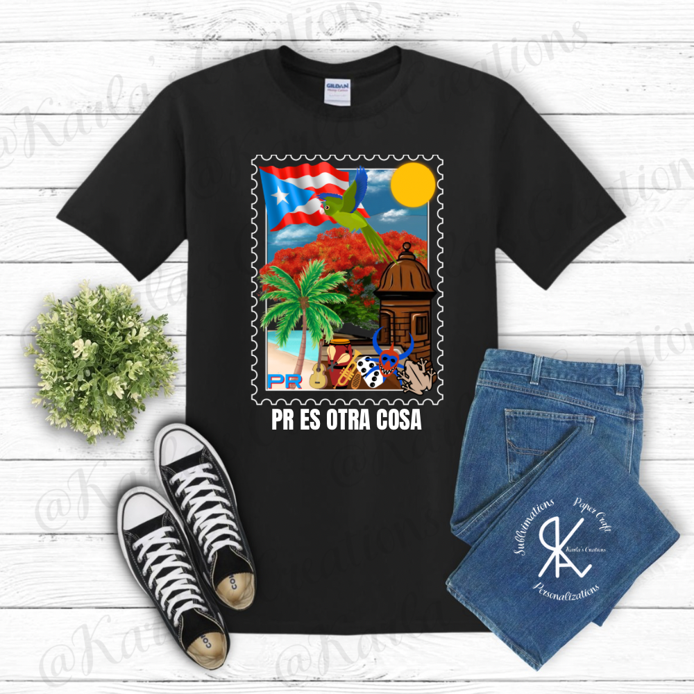 Camiseta “PR es Otra Cosa” – Orgullo Boricua 🇵🇷