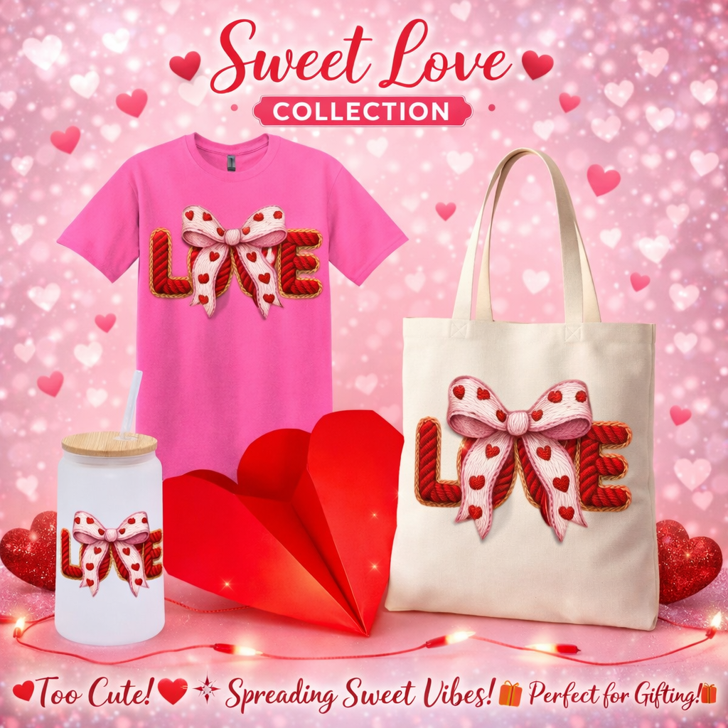 Sweet Love Valentine Bundle – Bow LOVE Edition 🎀