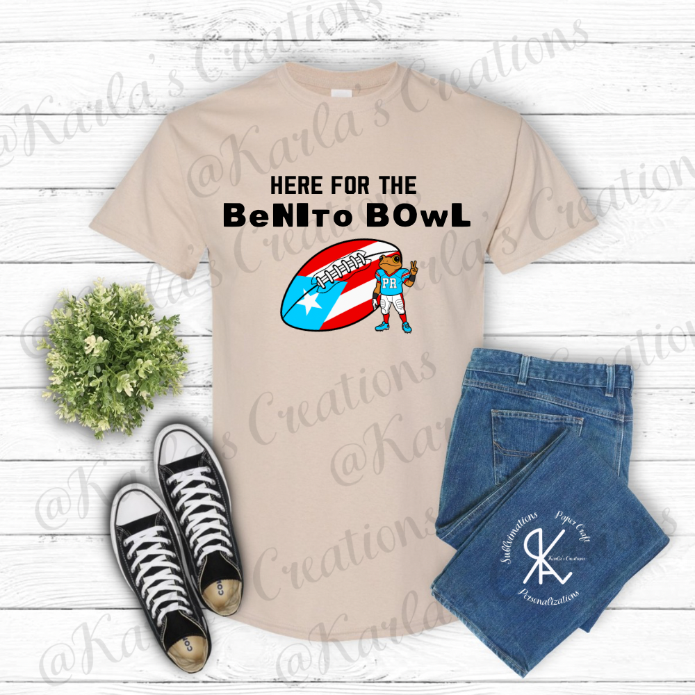 Benito Bowl - Futbol Boricua - Here for the Benito bowl