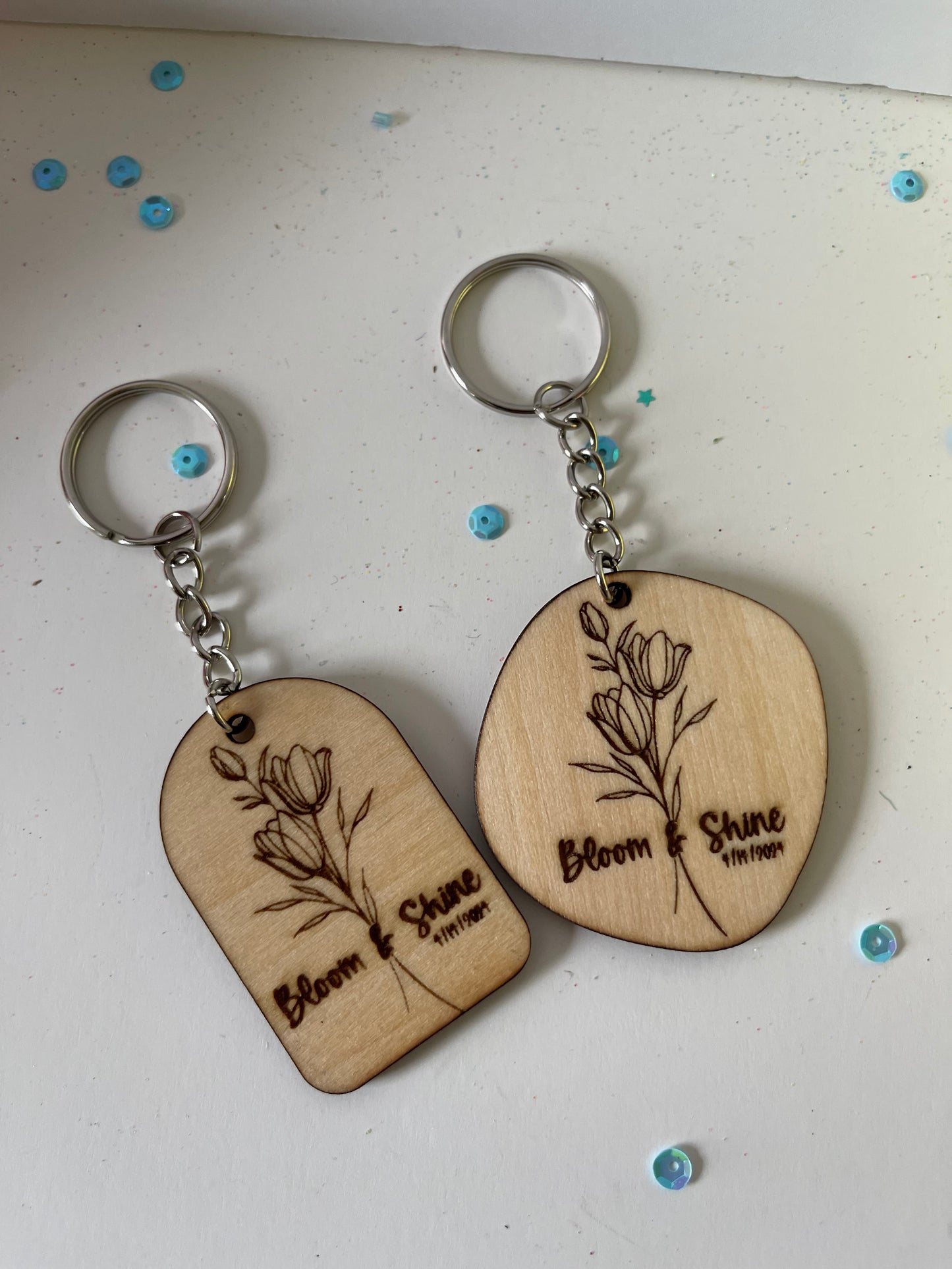 LLAVEROS PERSONALIZADOS EN MADERA