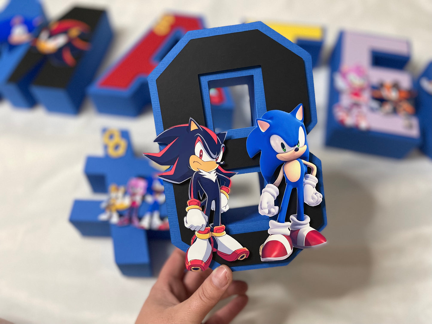 NÚMEROS 3D PERSONALIZADOS