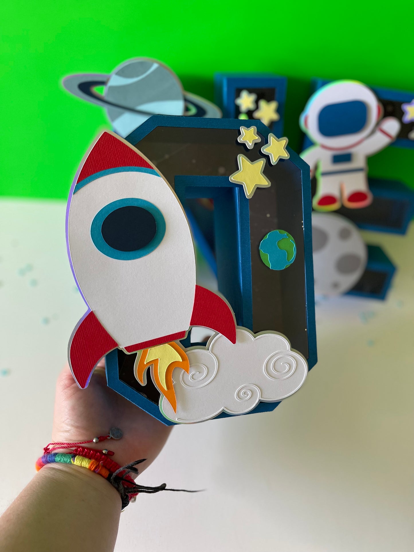 LETRAS 3D ONE ASTRONAUTA