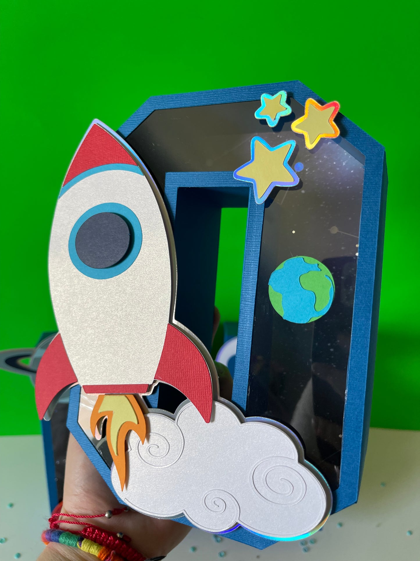 LETRAS 3D ONE ASTRONAUTA