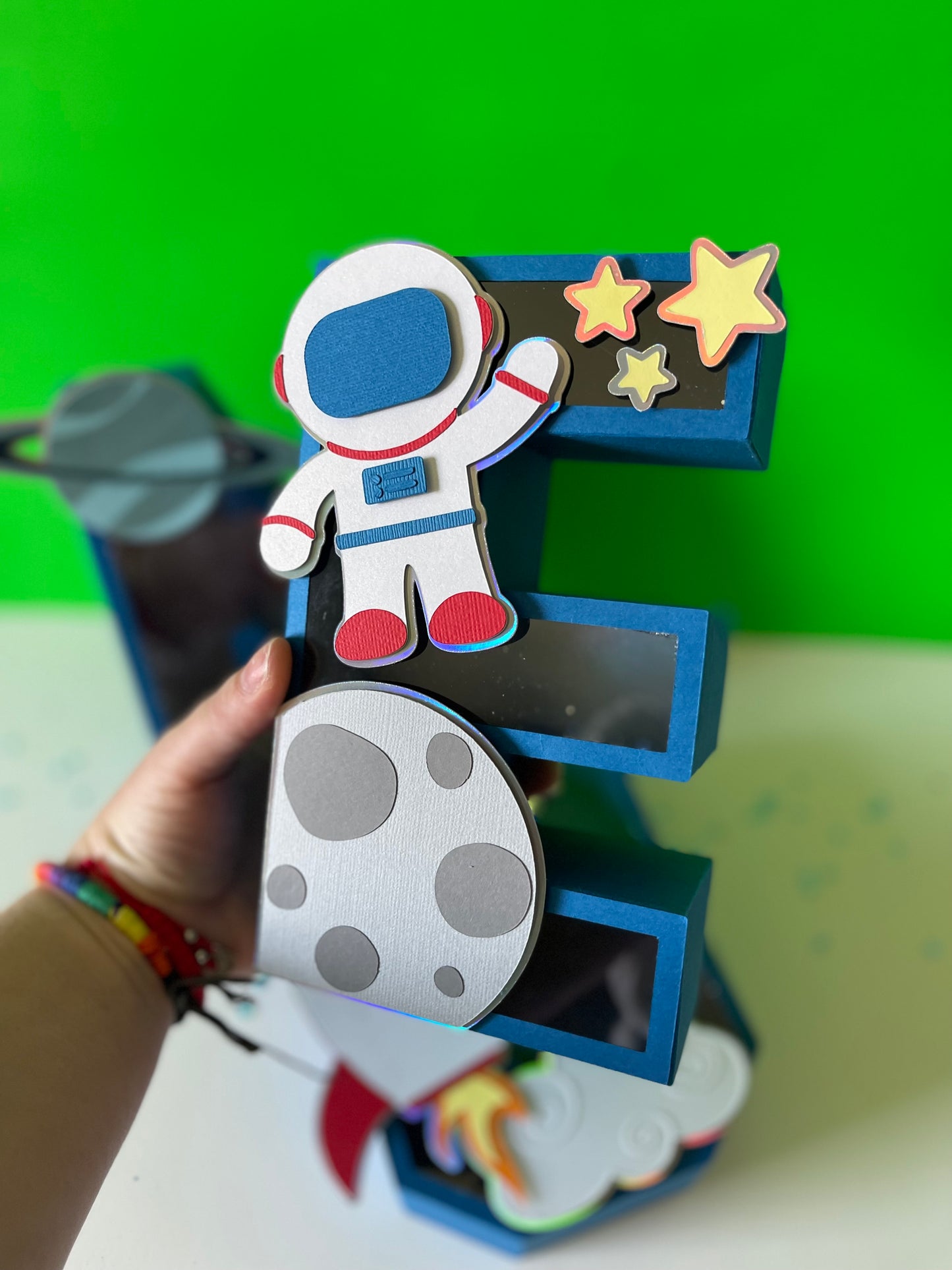 LETRAS 3D ONE ASTRONAUTA