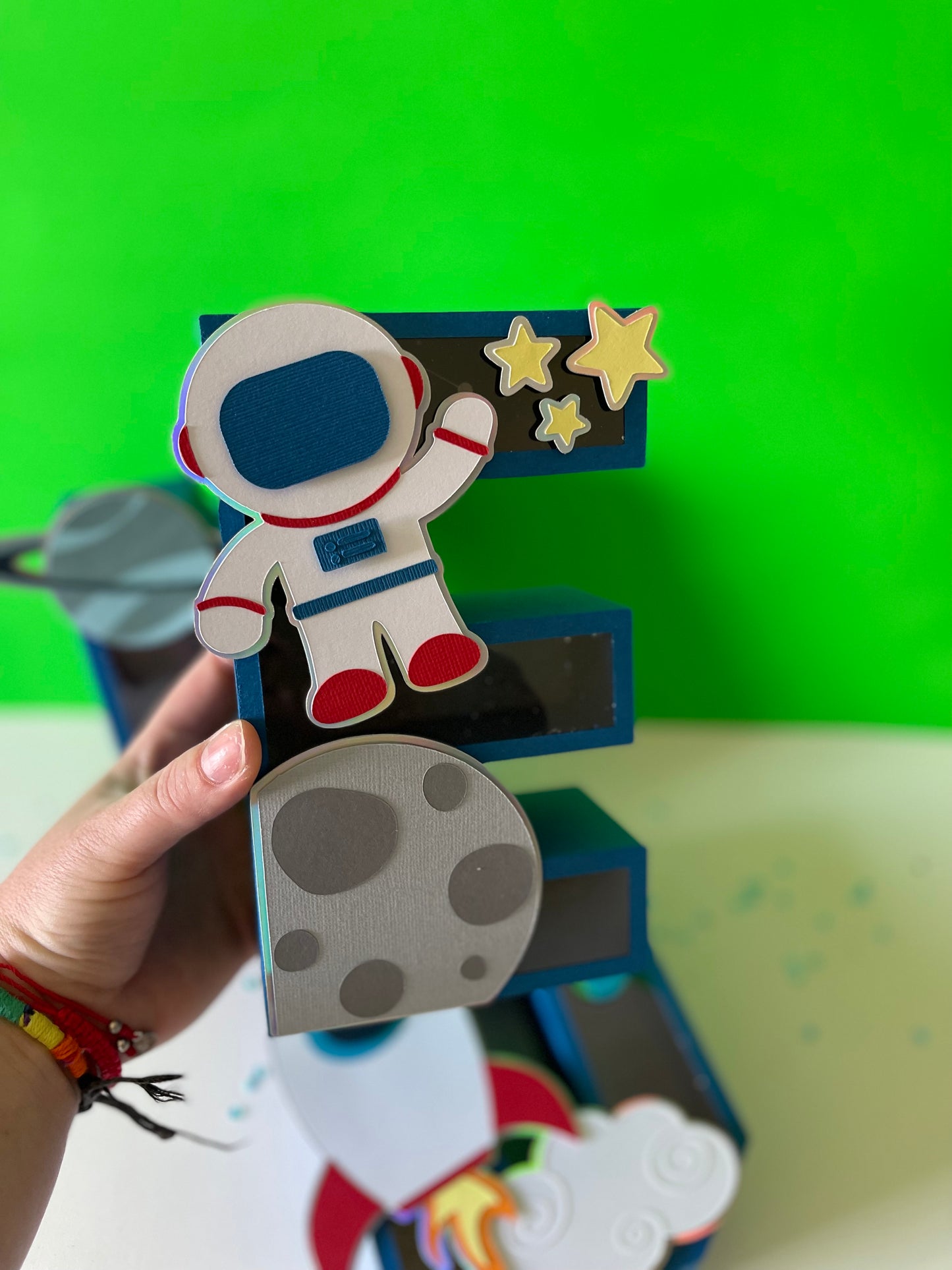 LETRAS 3D ONE ASTRONAUTA
