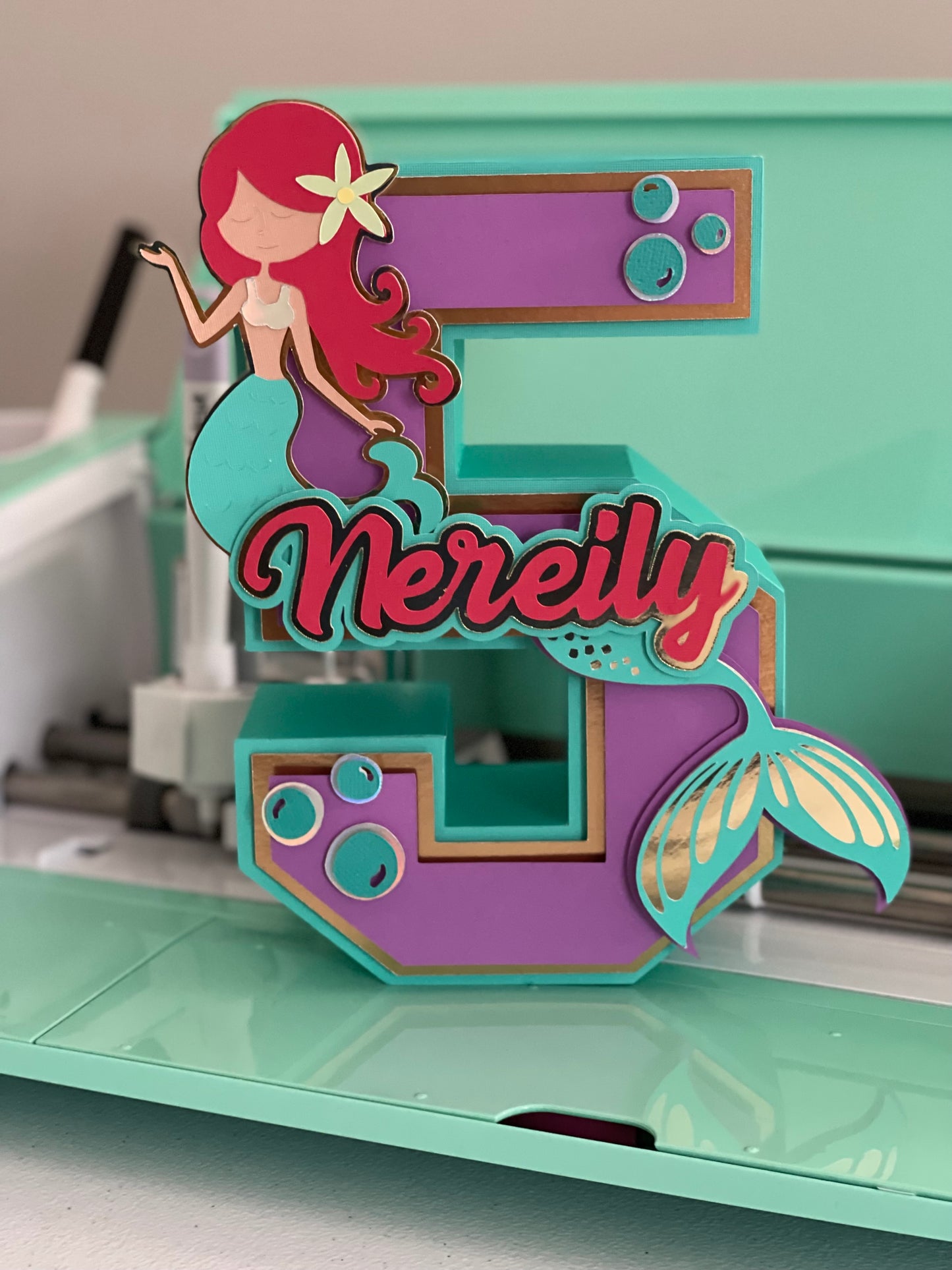 NÚMEROS 3D PERSONALIZADOS