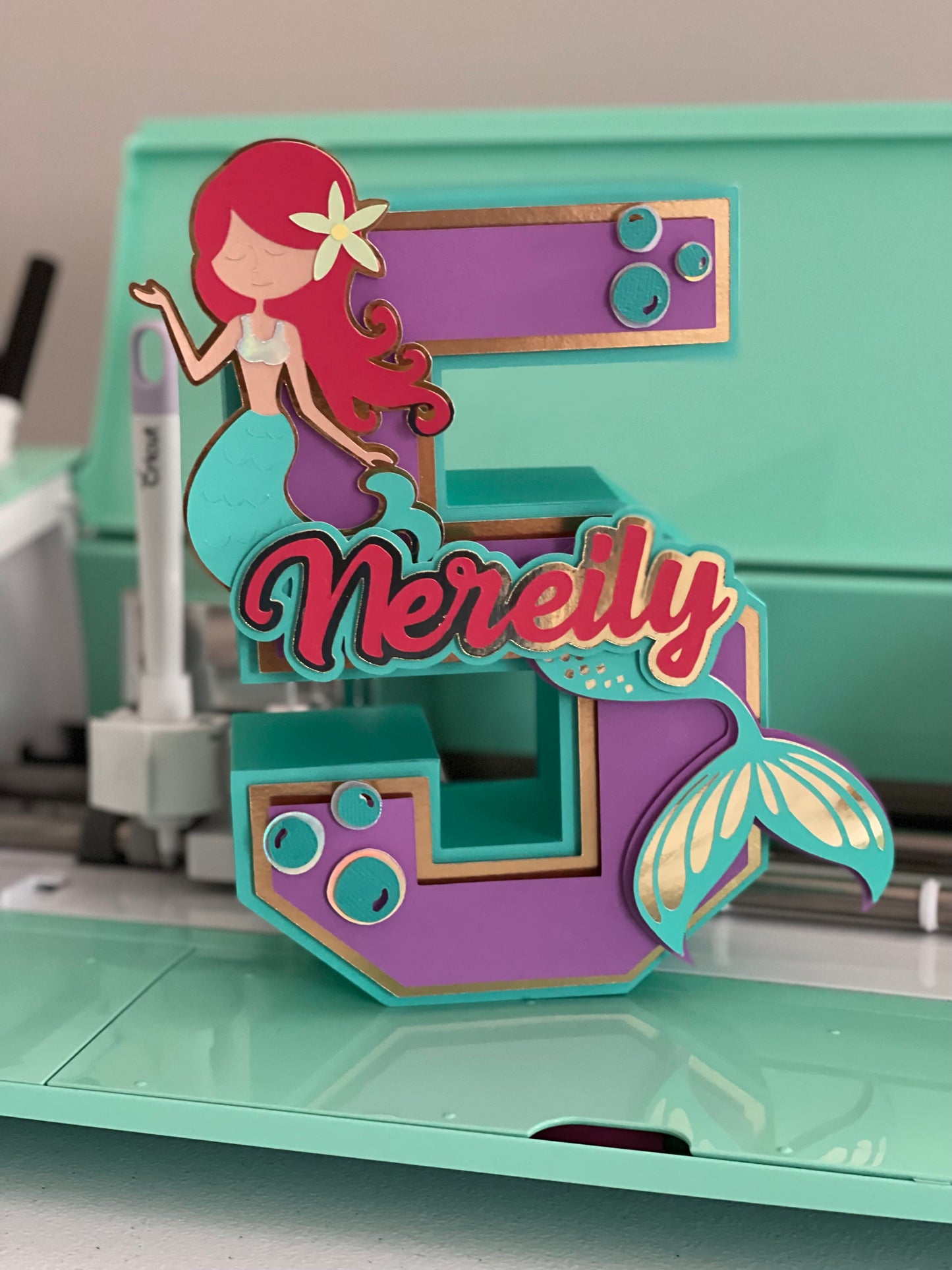 NÚMEROS 3D PERSONALIZADOS