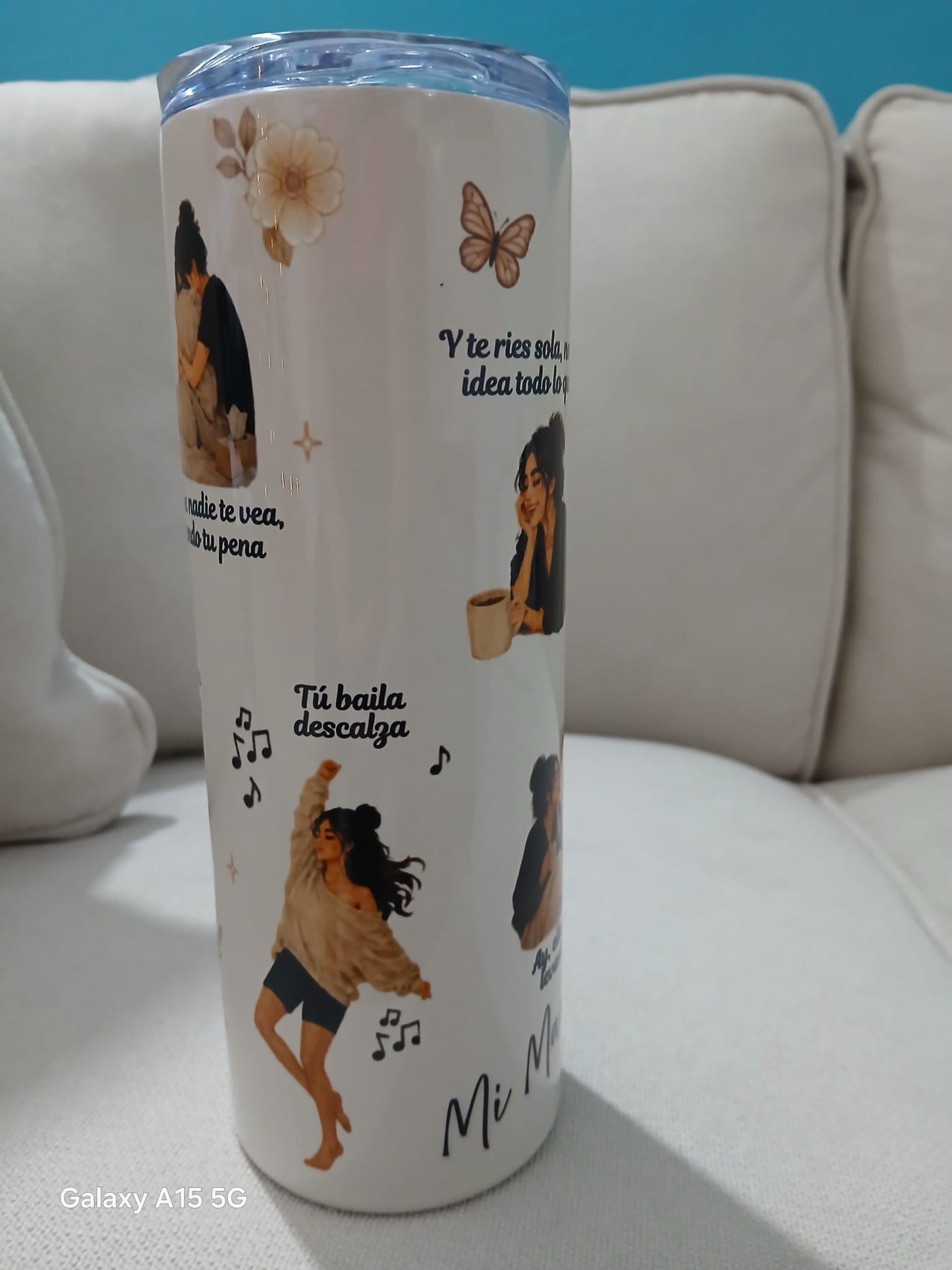 20oz Tumbler - A la niña que fui | Insulated Stainless Steel Tumbler