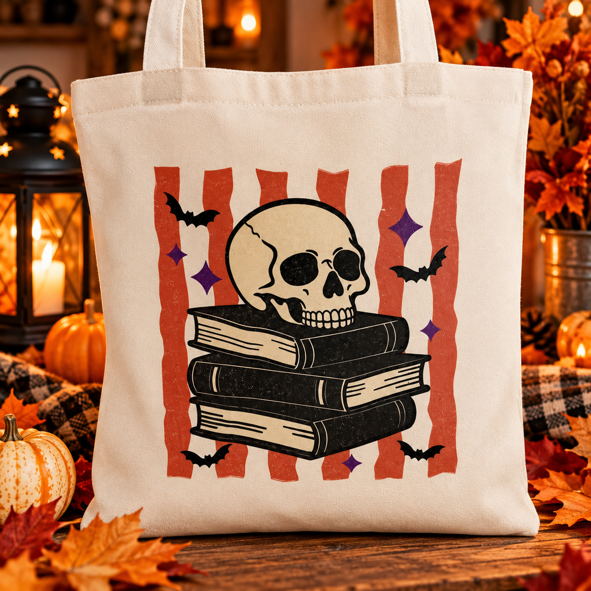 Halloween Trick or Treat Tote Bag 🎃