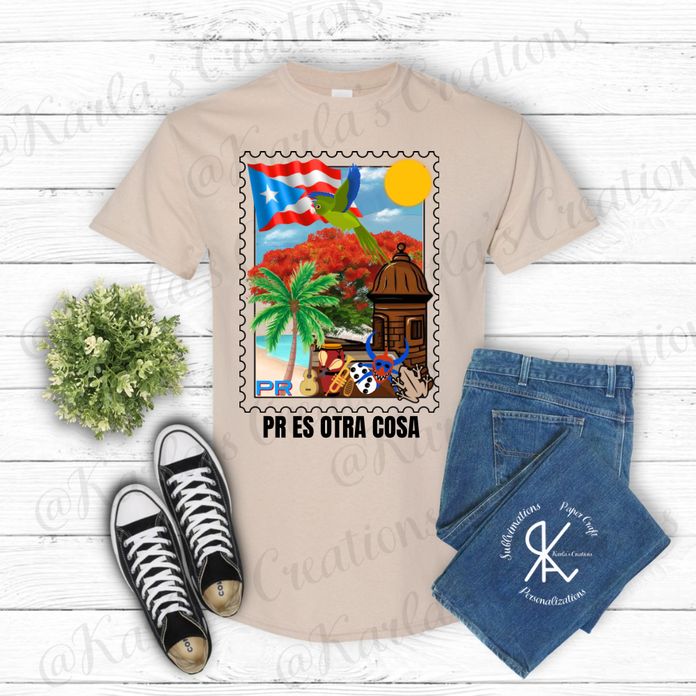 Camiseta “PR es Otra Cosa” – Orgullo Boricua 🇵🇷