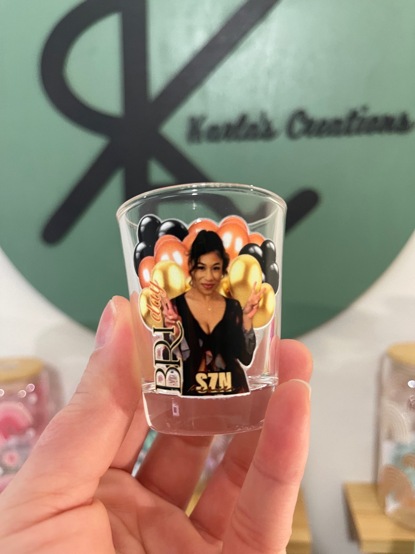 Shot Glass Personalizado - Birthday Shot Glass - Party Favor - Birthday Gift