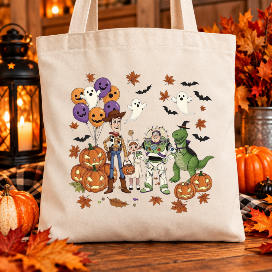 Halloween Trick or Treat Tote Bag 🎃