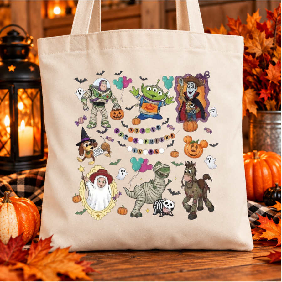 Halloween Trick or Treat Tote Bag 🎃