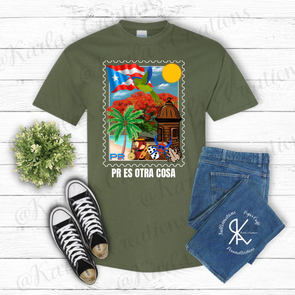 Camiseta “PR es Otra Cosa” – Orgullo Boricua 🇵🇷