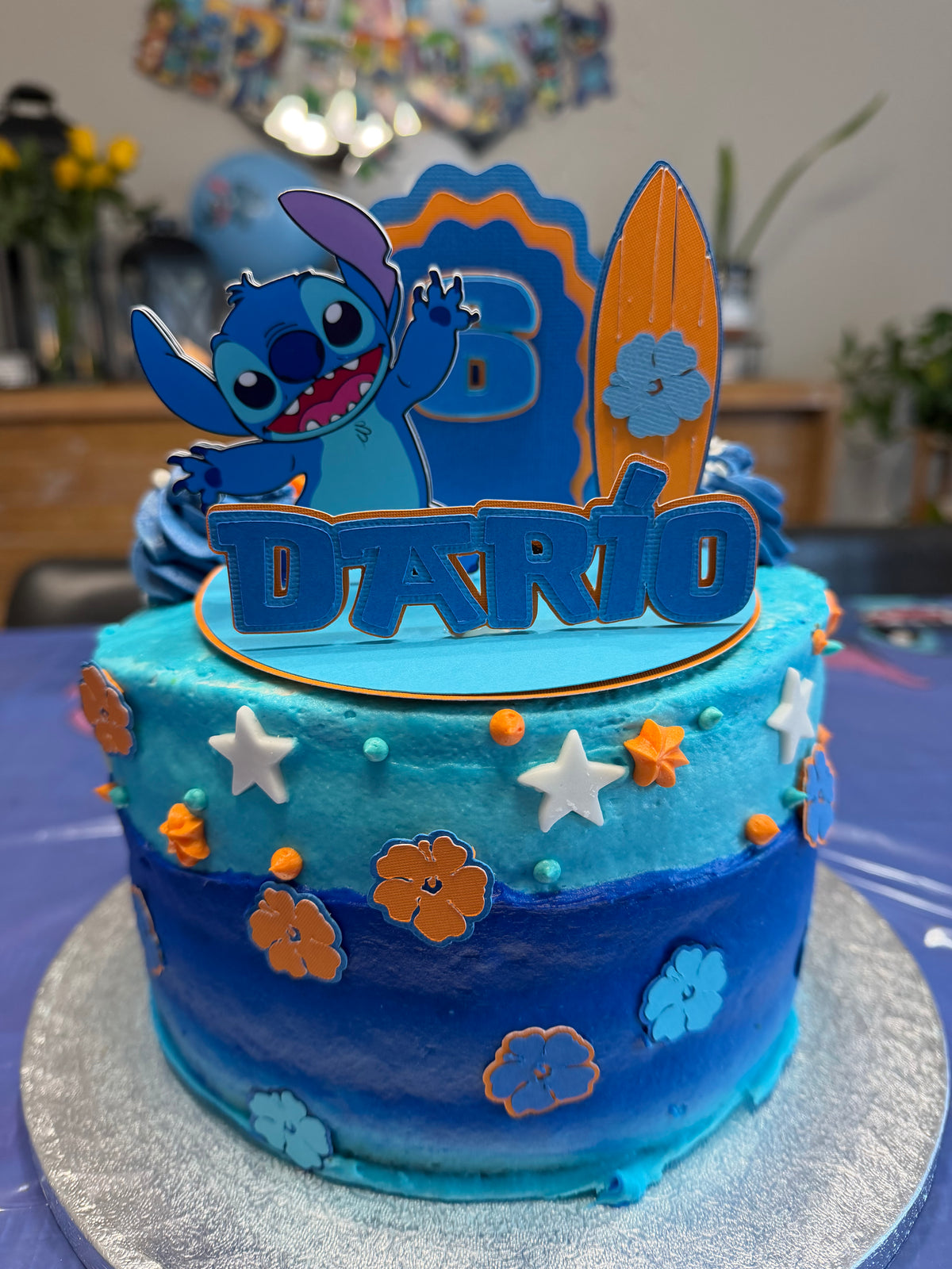 Cake Topper Escenario 3D Personalizado
