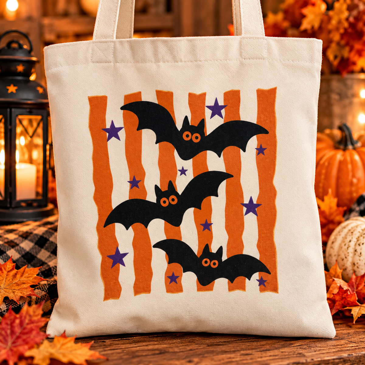 Halloween Trick or Treat Tote Bag 🎃