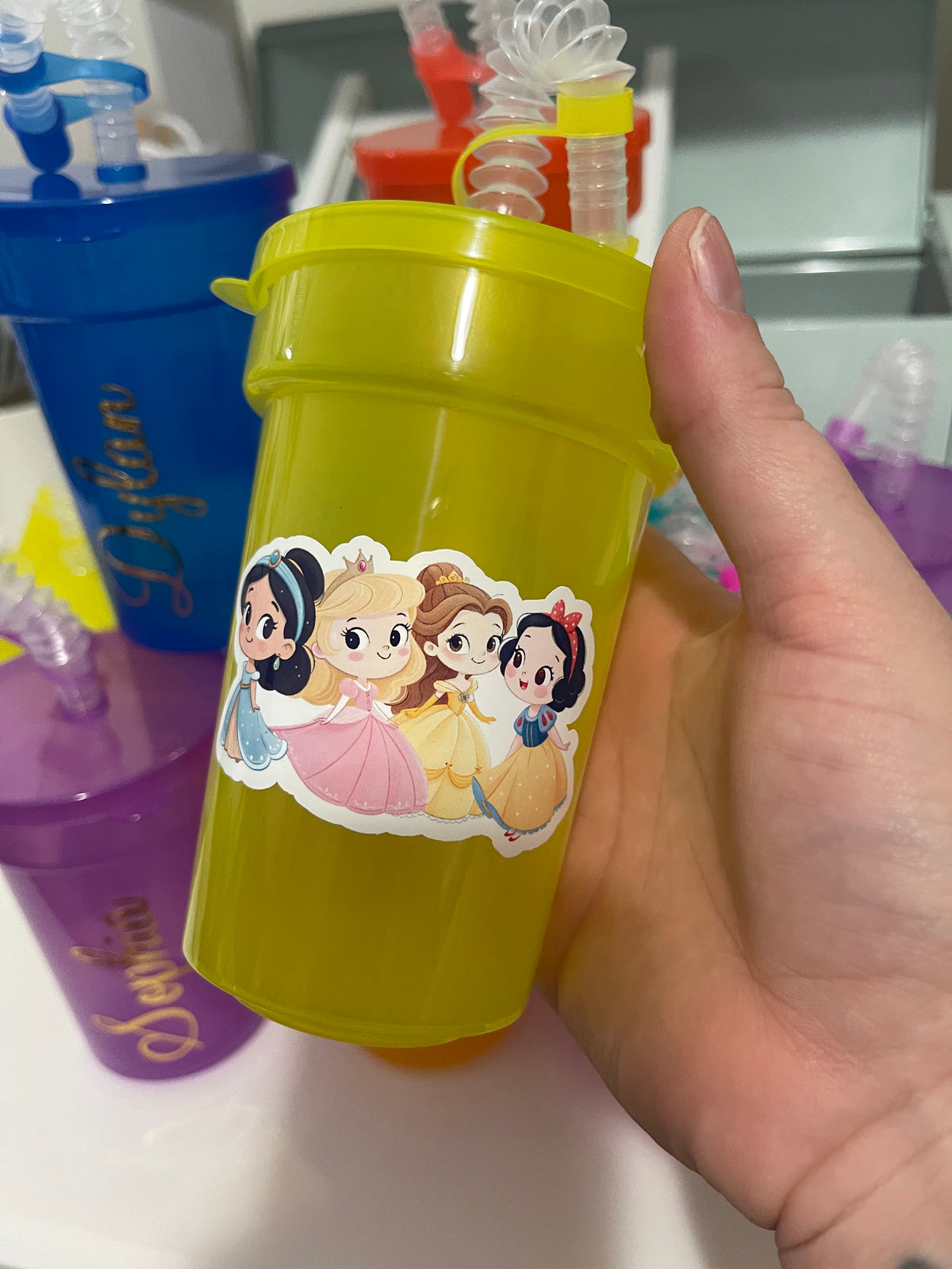 Custom Cup Decals | Personalized Stickers & Names for Party Cups