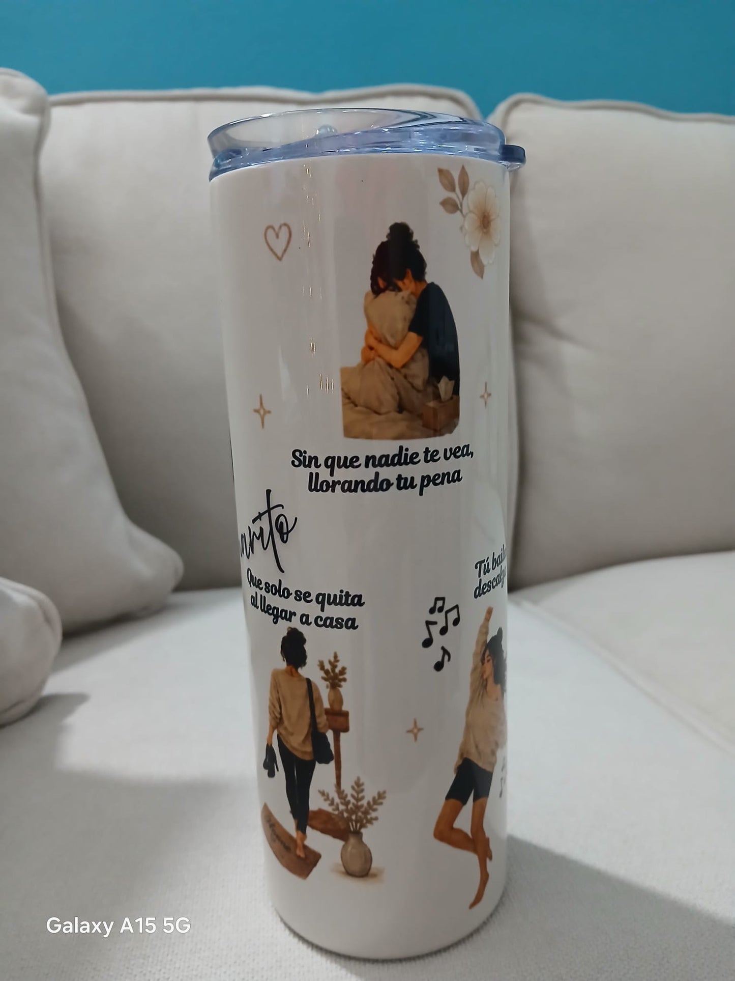 20oz Tumbler - A la niña que fui | Insulated Stainless Steel Tumbler