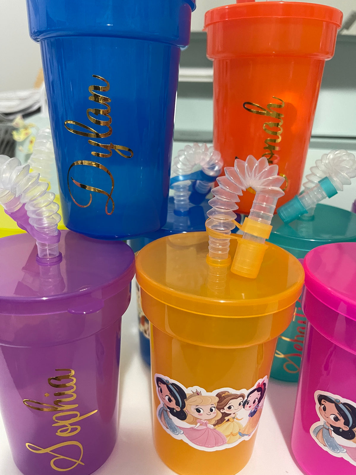 Custom Cup Decals | Personalized Stickers & Names for Party Cups