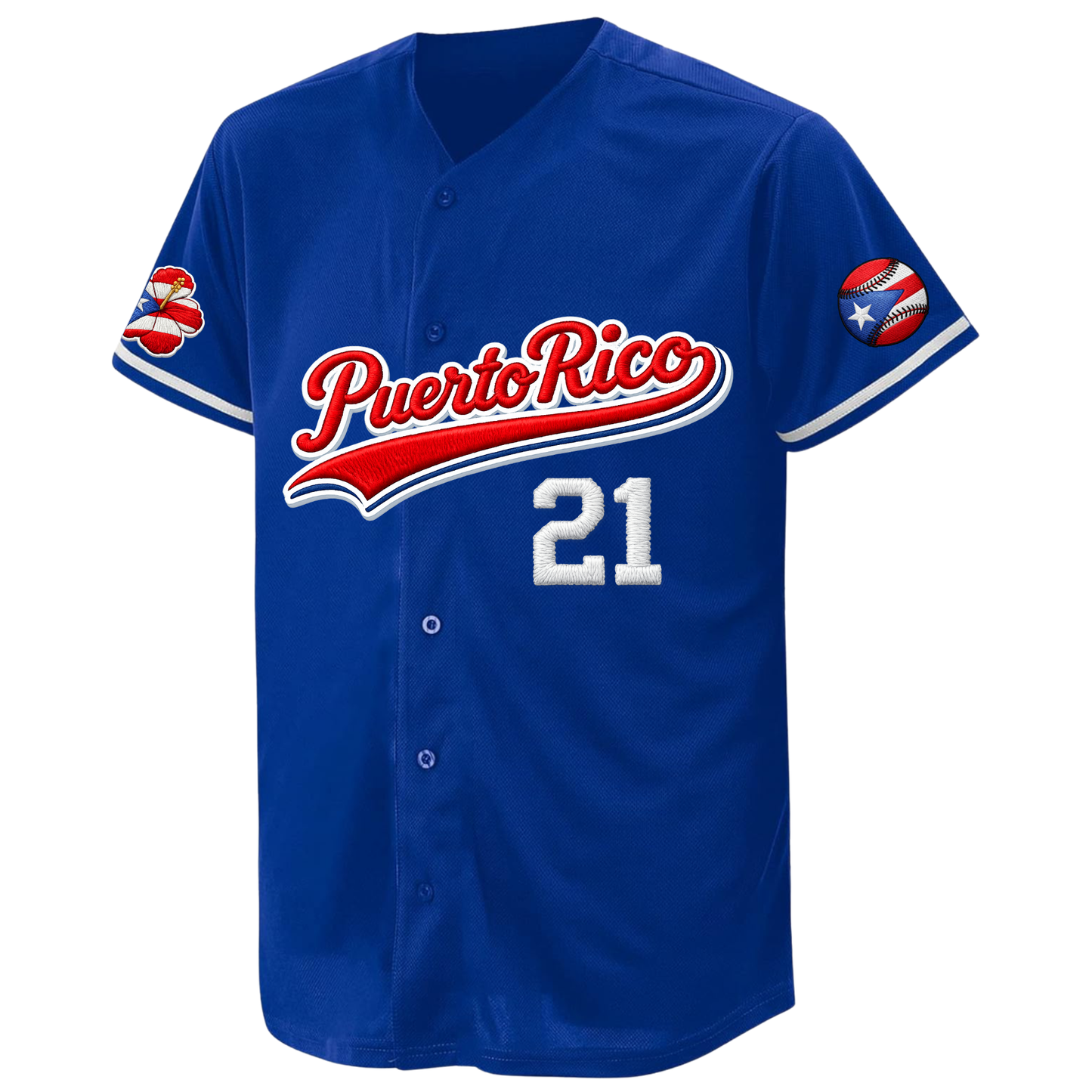 Puerto Rico 21 Baseball Shirt | Crop Top para Damas, T-Shirt Unisex o Jersey Unisex | Camisa Boricua Baseball Style