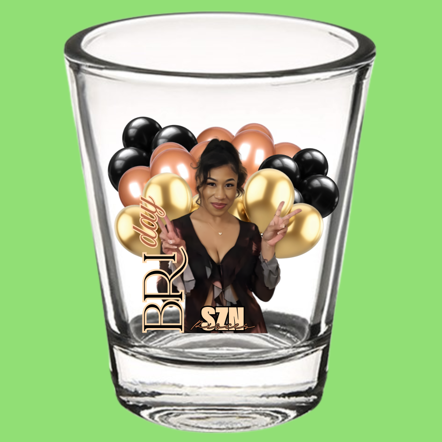 Shot Glass Personalizado - Birthday Shot Glass - Party Favor - Birthday Gift