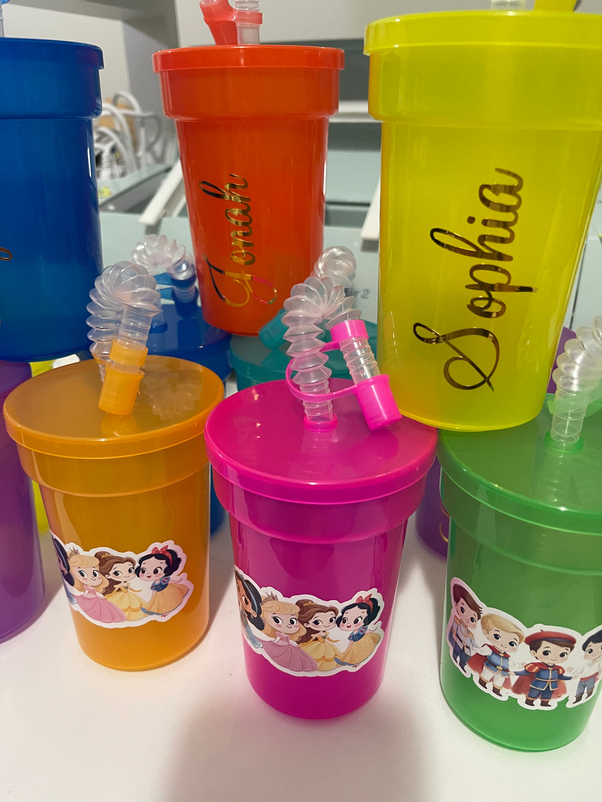 Custom Cup Decals | Personalized Stickers & Names for Party Cups