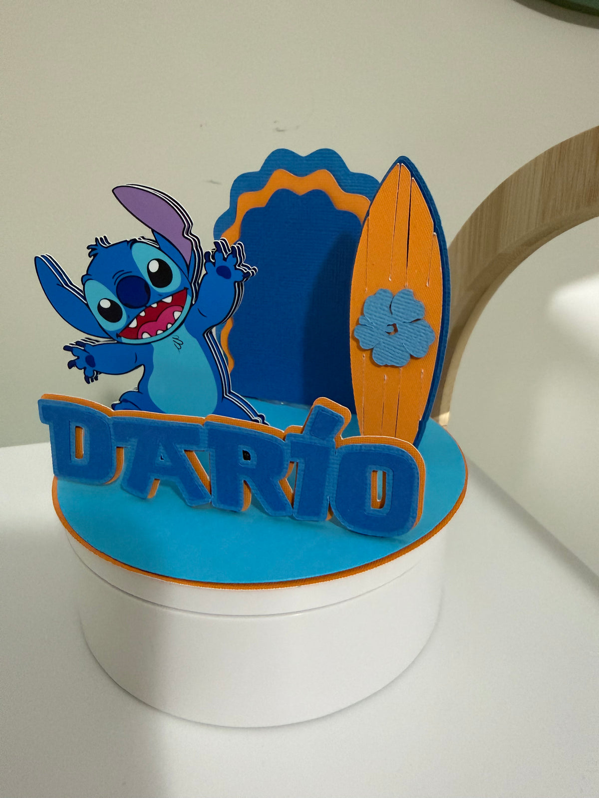 Cake Topper Escenario 3D Personalizado