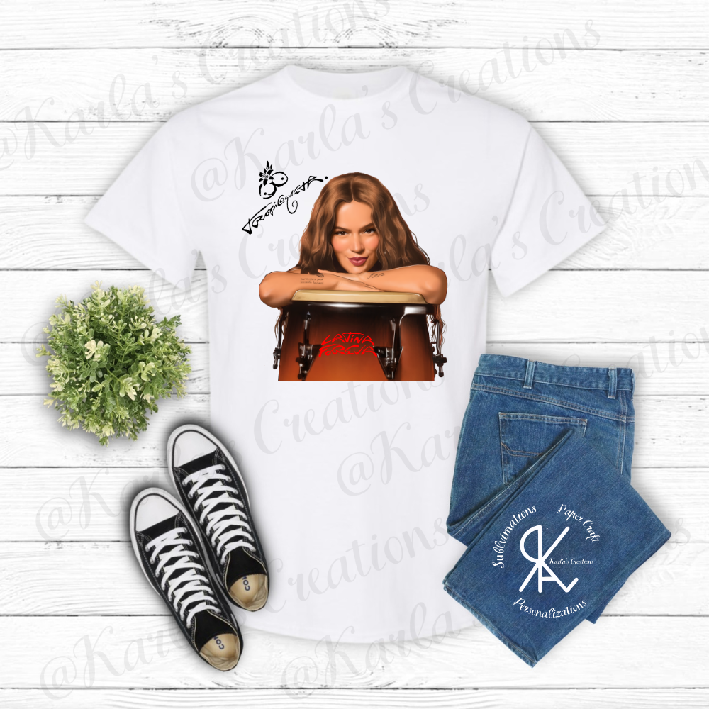 Latina ForEva T-Shirt | Camisa Inspirada en Tour Latina | Unisex & Crop Top