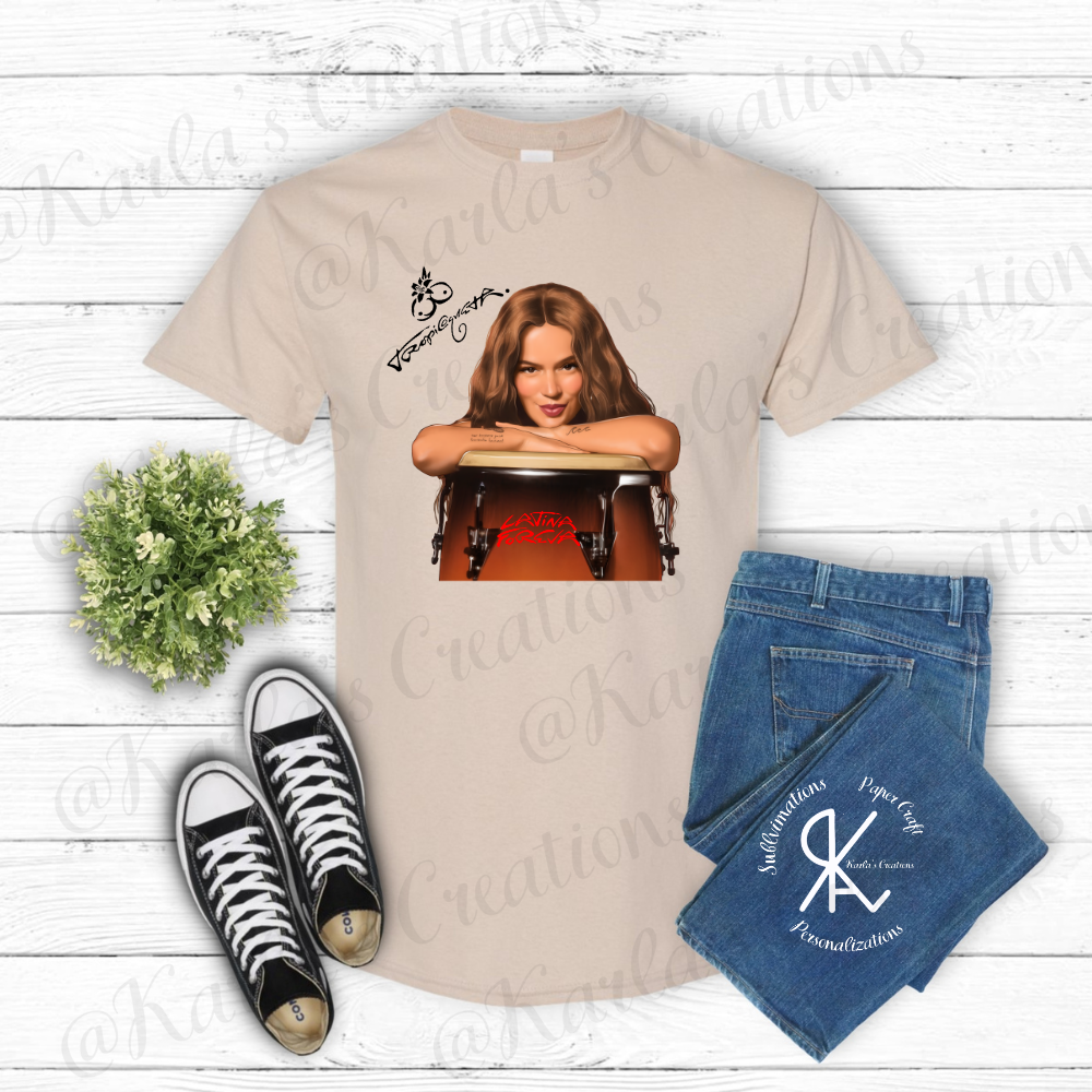 Latina ForEva T-Shirt | Camisa Inspirada en Tour Latina | Unisex & Crop Top