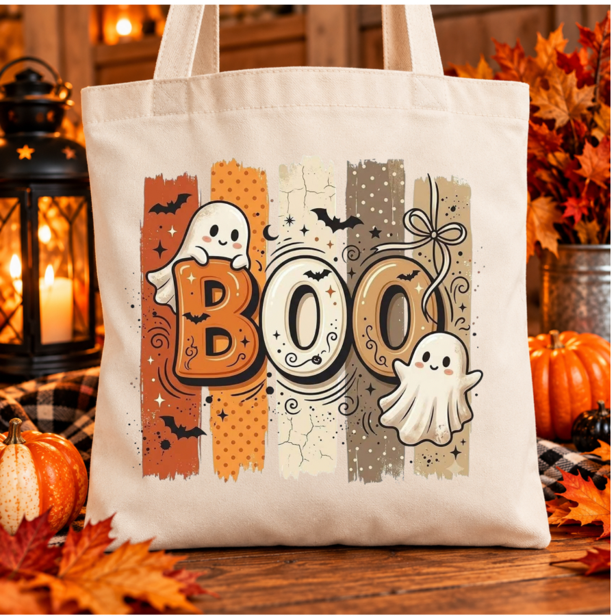 Halloween Trick or Treat Tote Bag 🎃