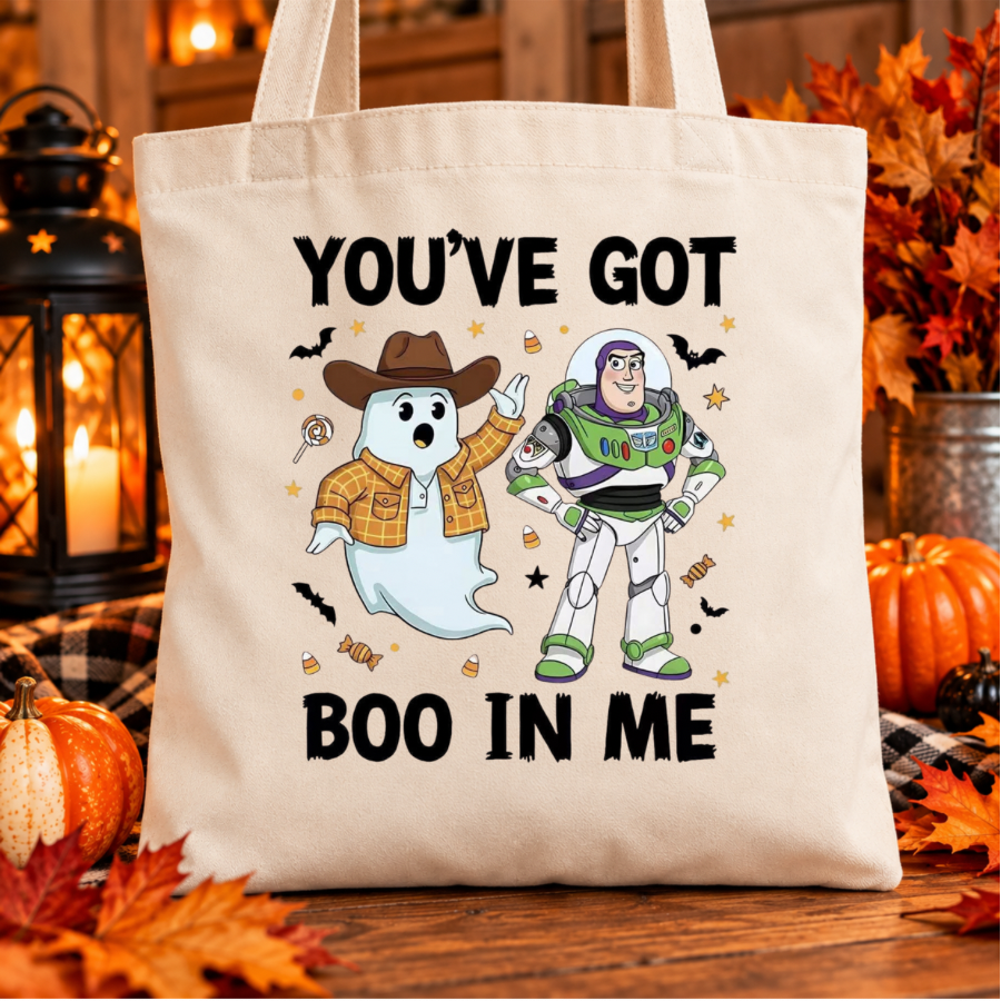 Halloween Trick or Treat Tote Bag 🎃