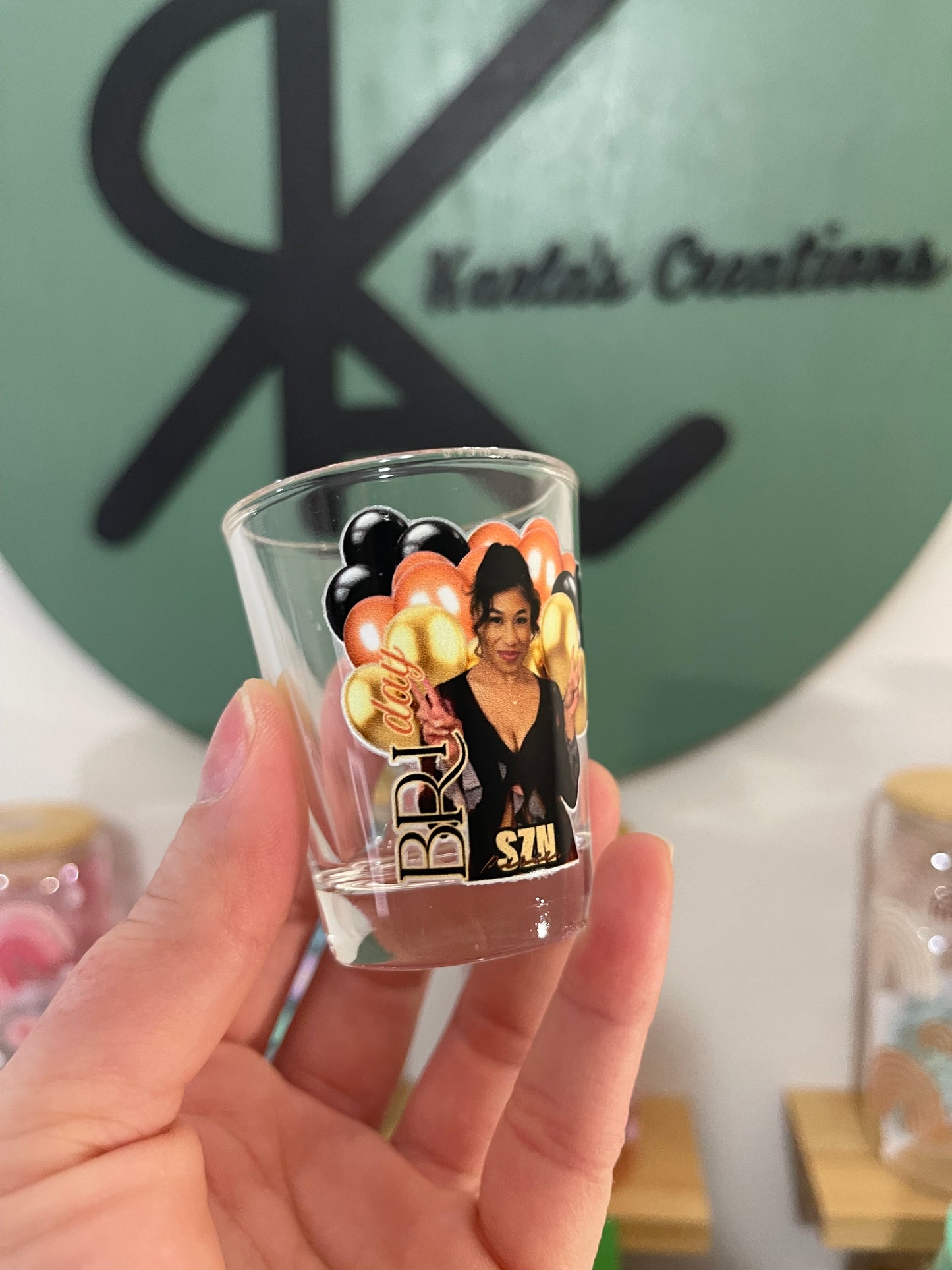 Shot Glass Personalizado - Birthday Shot Glass - Party Favor - Birthday Gift