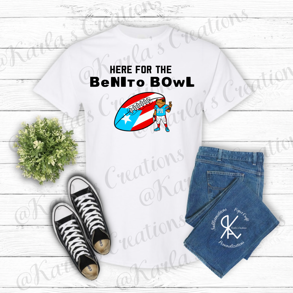 Benito Bowl - Futbol Boricua - Here for the Benito bowl