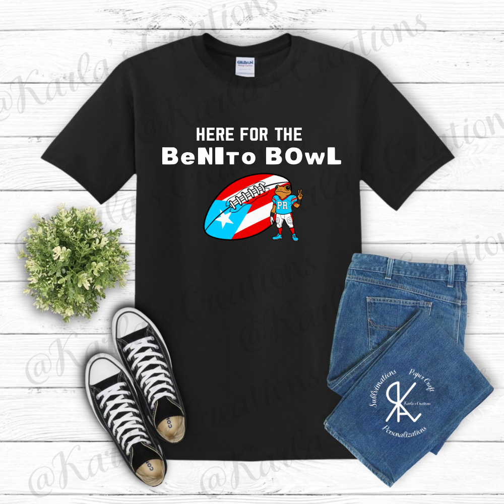 Benito Bowl - Futbol Boricua - Here for the Benito bowl