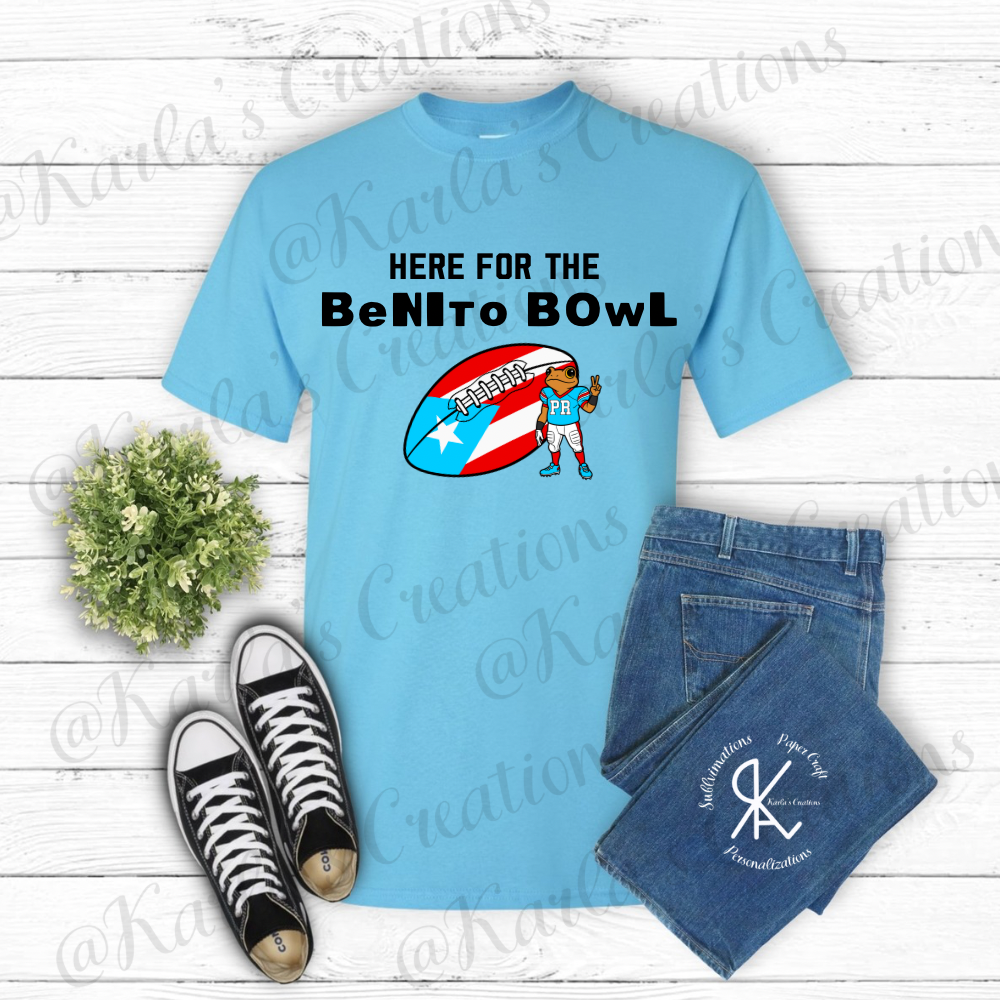 Benito Bowl - Futbol Boricua - Here for the Benito bowl