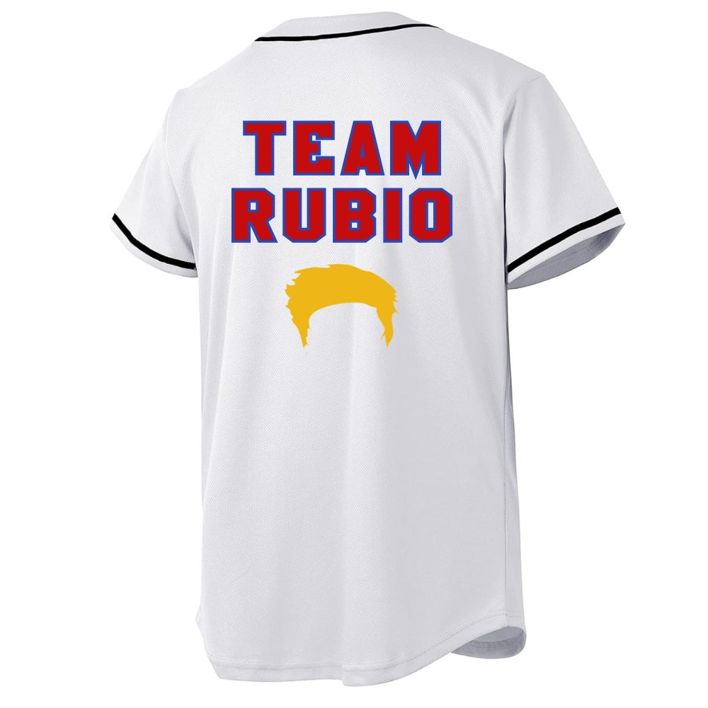 Puerto Rico Team Rubio Baseball Jersey | Camisa Boricua Estilo Jersey | Puerto Rico Shirt | Jersey |