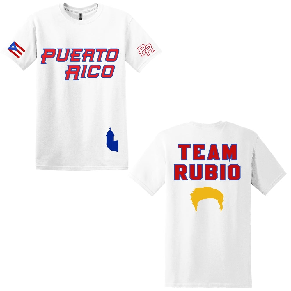 Puerto Rico Team Rubio Baseball Jersey | Camisa Boricua Estilo Jersey | Puerto Rico Shirt | Jersey |