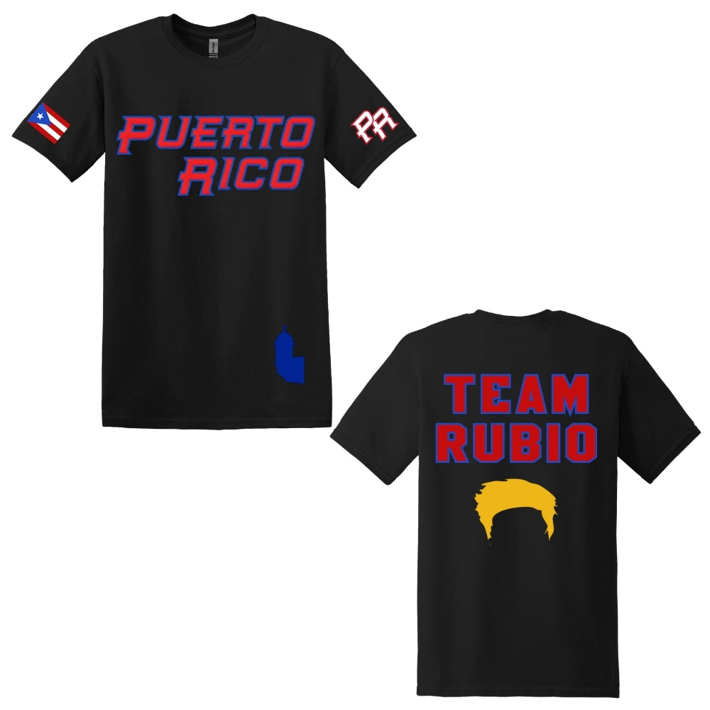 Puerto Rico Team Rubio Baseball Jersey | Camisa Boricua Estilo Jersey | Puerto Rico Shirt | Jersey |