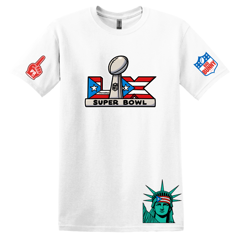 Camisa Benito Bowl 26 – Edición Puerto Rico Super Bowl