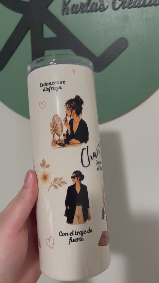 20oz Tumbler - A la niña que fui | Insulated Stainless Steel Tumbler